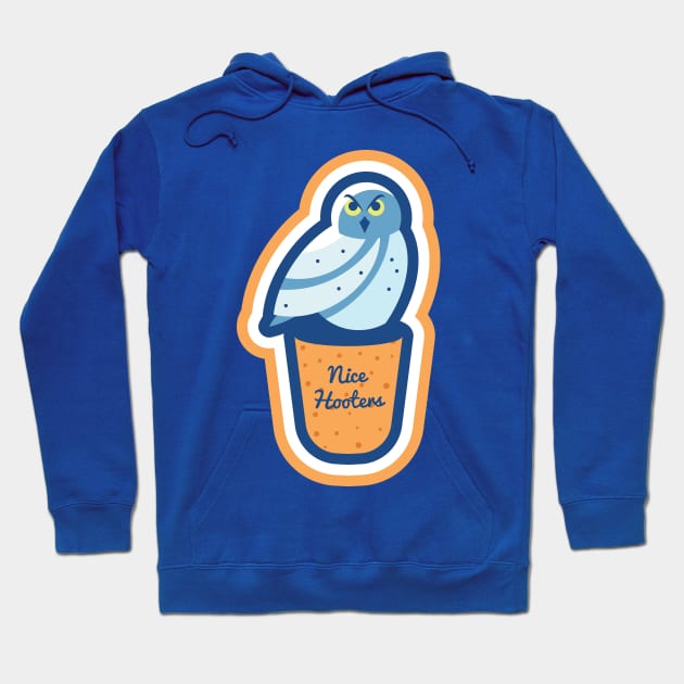 Nice Hooters Hoodie by PaybackPenguin